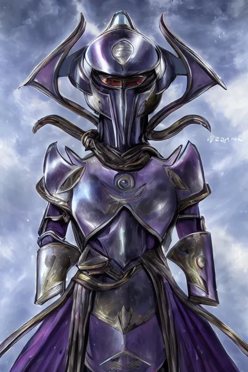 Image similar to helmet armor guardian destiny in witch queen illumination ray tracing hdr fanart arstation by sung choi robot ninja mask and eric pfeiffer and gabriel garza and casper konefal