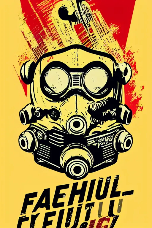 Image similar to fallout 7 6 retro futurist illustration art by butcher billy, sticker, colorful, illustration, highly detailed, simple, smooth and clean vector curves, no jagged lines, vector art, smooth andy warhol style