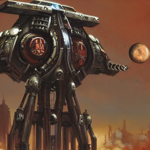 Image similar to adeptus mechanicus