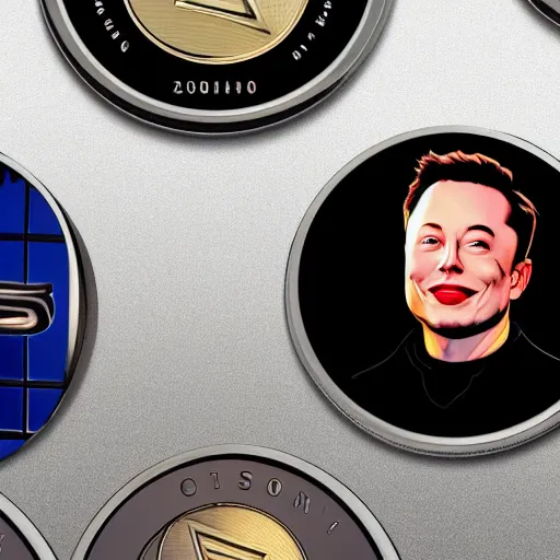 Image similar to elon musk coin