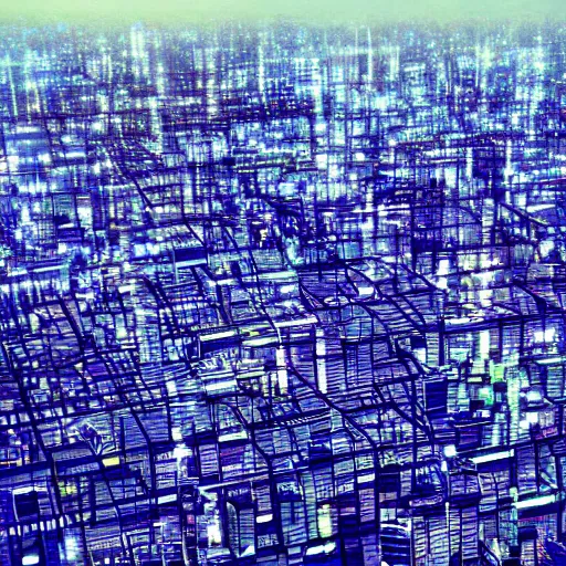 Image similar to cyberspace tokyo japan digital matrix dystopia metropolis