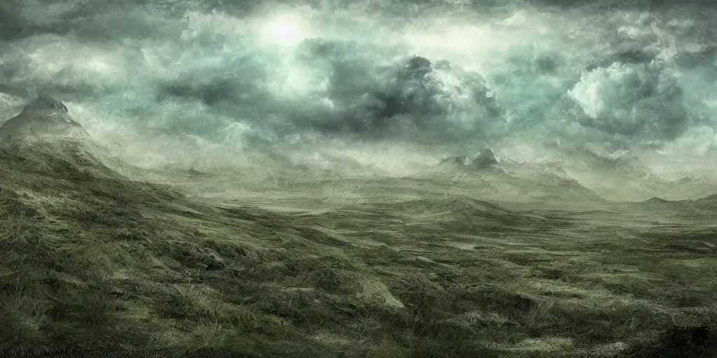 Image similar to ww 4 landscape, digital art