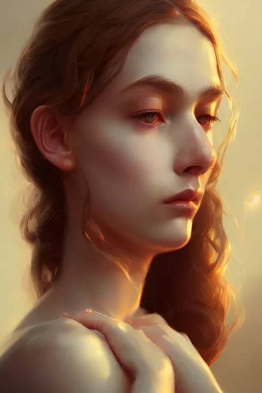 Prompt: a beautiful portrait of aspen mansfield, dramatic lighting, highly detailed, digital painting, artstation, concept art, smooth, sharp focus, illustration, art by wlop, mars ravelo and greg rutkowski