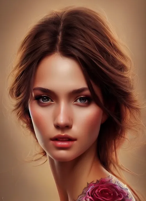 Image similar to photo of a gorgeous young woman in the style of stefan kostic, realistic, sharp focus, 8k high definition, insanely detailed, intricate, elegant, art by stanley lau and artgerm