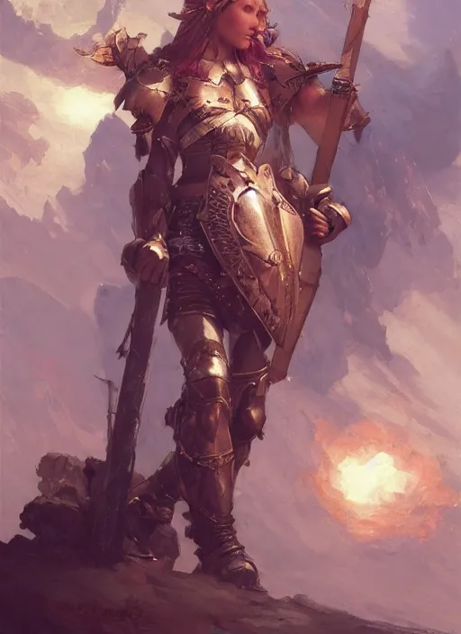 Image similar to character design game art digital 2 d girl viking christian cyborg armor by gaston bussiere, anna nikonova aka newmilky, greg rutkowski, yoji shinkawa, yoshitaka amano, tsutomu niehi, moebius, donato giancola, geoffroy thoorens, trending on artstation, featured on pixiv