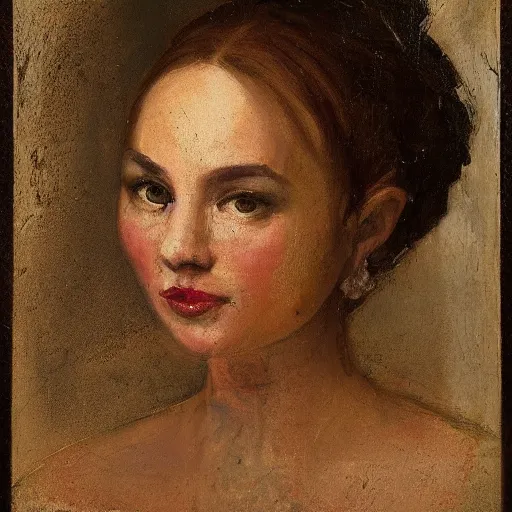 Image similar to portrait of a woman by Simone Legno