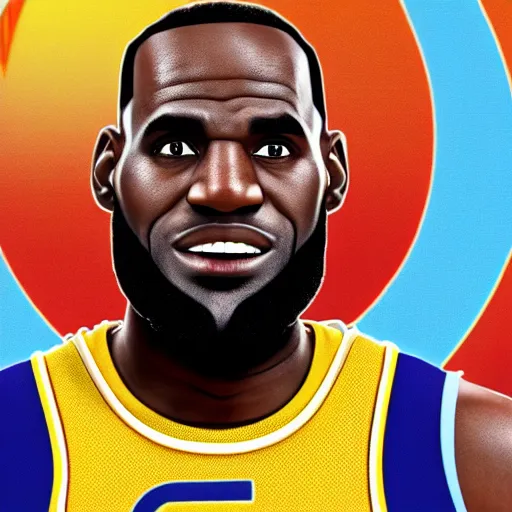 Prompt: still of lebron james as a character in veggietales, veggietales episode and style, 8 k, 4 k, high quality, hyperdetailed