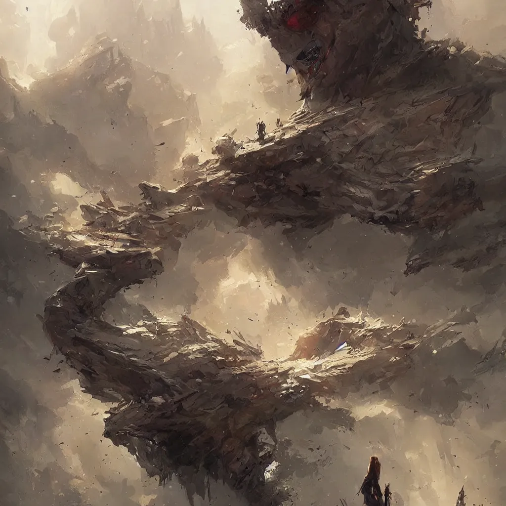 Image similar to overdetailed art, by greg rutkowski