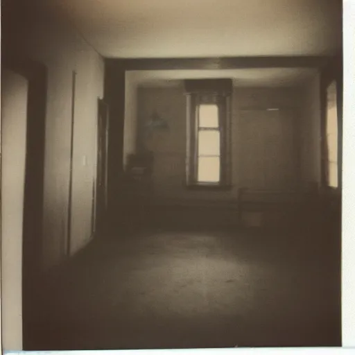 Image similar to polaroid photo of the backrooms, realistic