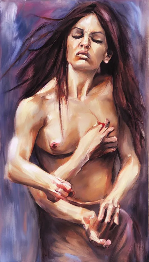 Image similar to rage, by emilia wilk