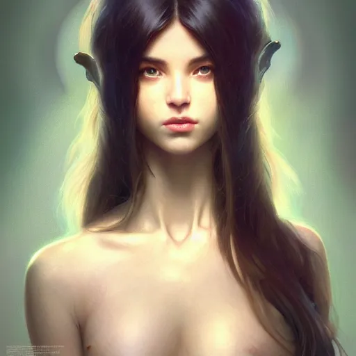 Prompt: perfectly - centered - portrait - photograph of non - human fantasy creature, super highly detailed, professional digital painting, artstation, concept art, smooth, sharp focus, no blur, no dof, extreme illustration, unreal engine 5, 8 k, art by artgerm and greg rutkowski and alphonse mucha loish and wlop