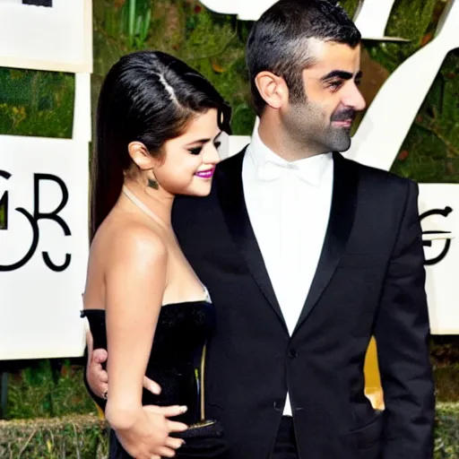 Image similar to Selena Gomez threatens Oscar Isaac at gunpoint