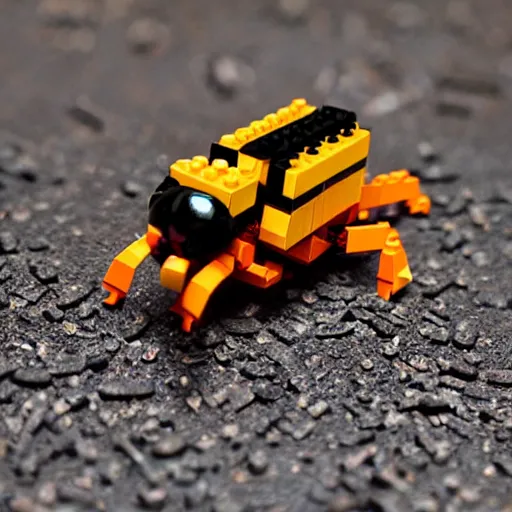 Image similar to macro lego insects pinhole