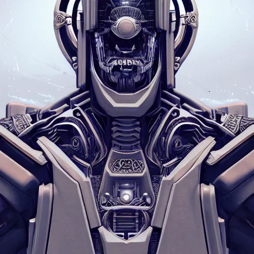 Image similar to robot, 70s sci-fi, highly detailed, symmetrical long head, dark enlightenment, alchemy, nigredo, deep aesthetic, concept art, post process, 4k, highly ornate intricate details, art deco,
