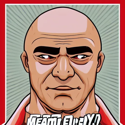 Prompt: Mr. Clean in the style of stanely kubrick