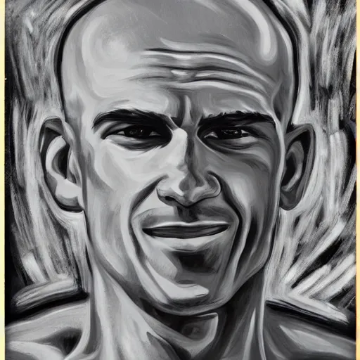 Image similar to an impasto oil painting from the 1 9 3 0 s of kelly slater!! with a moustage, 5 0 mm black and white photography, high detail, 4 k resolution