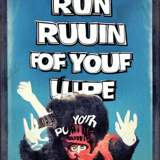 Image similar to run for your life