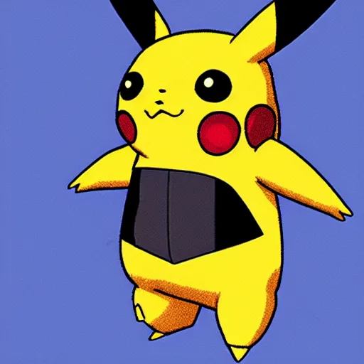 Image similar to pikachu as a human