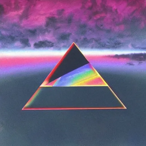 Prompt: pink Floyd dark side of the moon cover, but in 4k and highly detailed.