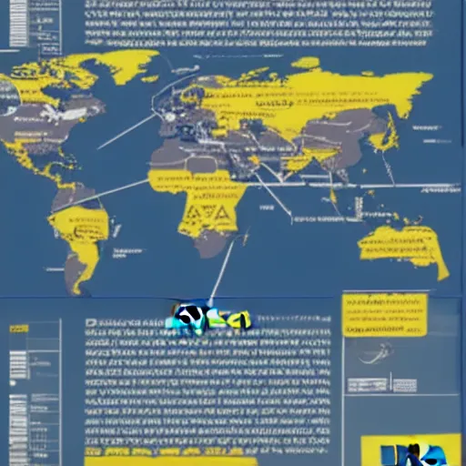 Image similar to a detailed ikea guide on the construction of planet earth