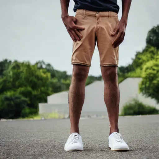 skinny mixed race man with short hair wearing saggy | Stable