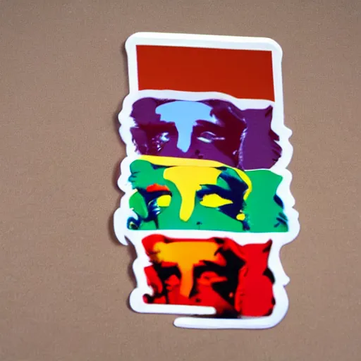 Image similar to cute warhol sticker