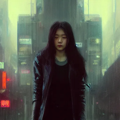 Image similar to jisoo, hyperrealistic portrait, bladerunner street, art of elysium by jeremy mann and alphonse mucha, fantasy art, photo realistic, dynamic lighting, artstation, poster, volumetric lighting, very detailed face, 8 k, award winning