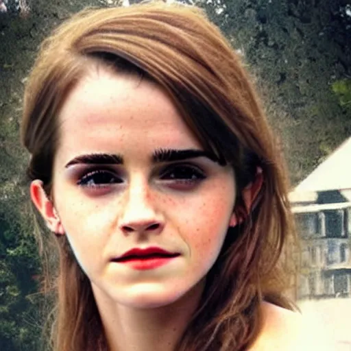 Prompt: combination of emma watson and daniele radcliffe