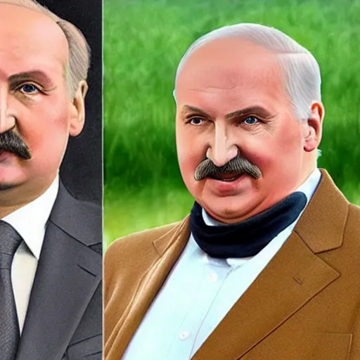 Image similar to Alexander Lukashenko as a potato