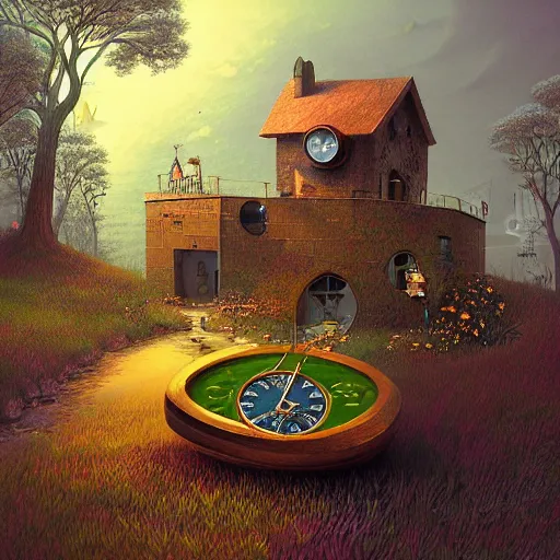 Prompt: luxury timekeeping by gediminas pranckevicius