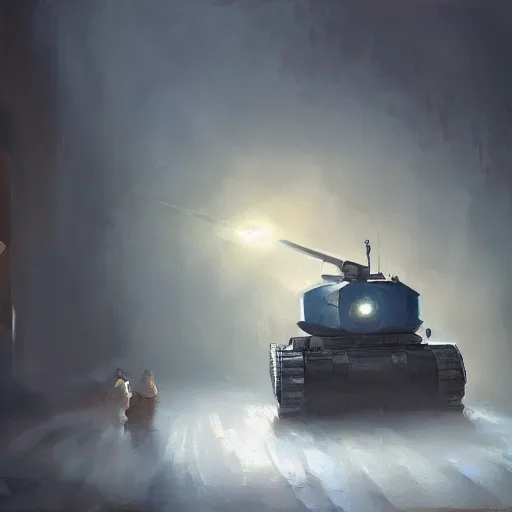 Image similar to book tank, oil painting, artstation, dramatic lighting,, beautiful