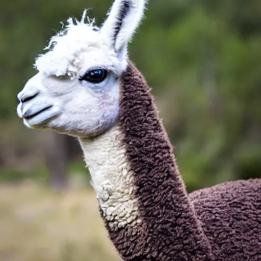 Prompt: llama in a tuxedo in a wild west town