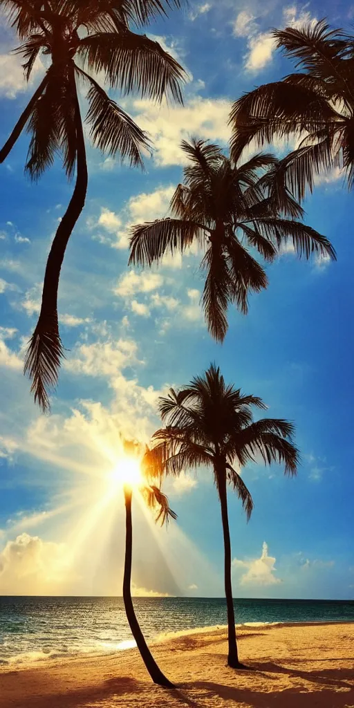 Image similar to Aruba iconic beautiful sun rays smartphone photo