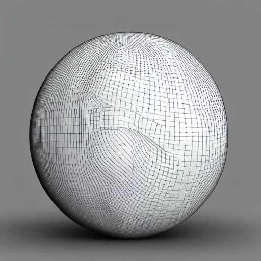 Image similar to 3 d render of a perfect sphere