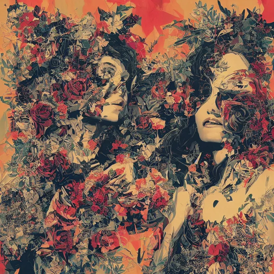 Image similar to beautiful album cover design by Seth McMahon, Nik Ainley and Sandra Chevrier, eye catching