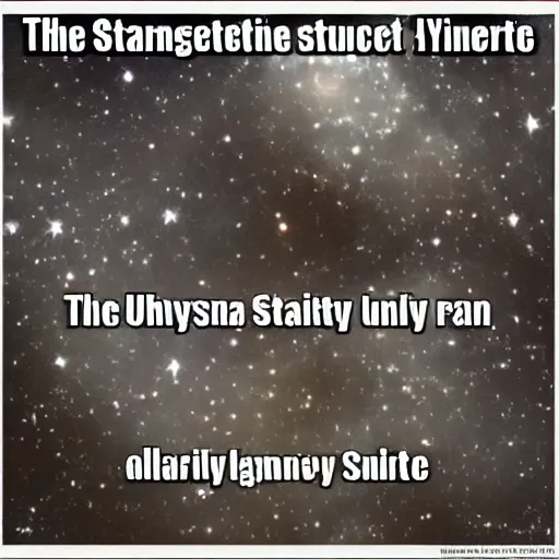 Prompt: the universe is infinitely strange and strangely infinite