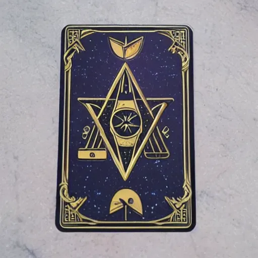 Image similar to full set of illuminati playing cards, tarot card design, product shot