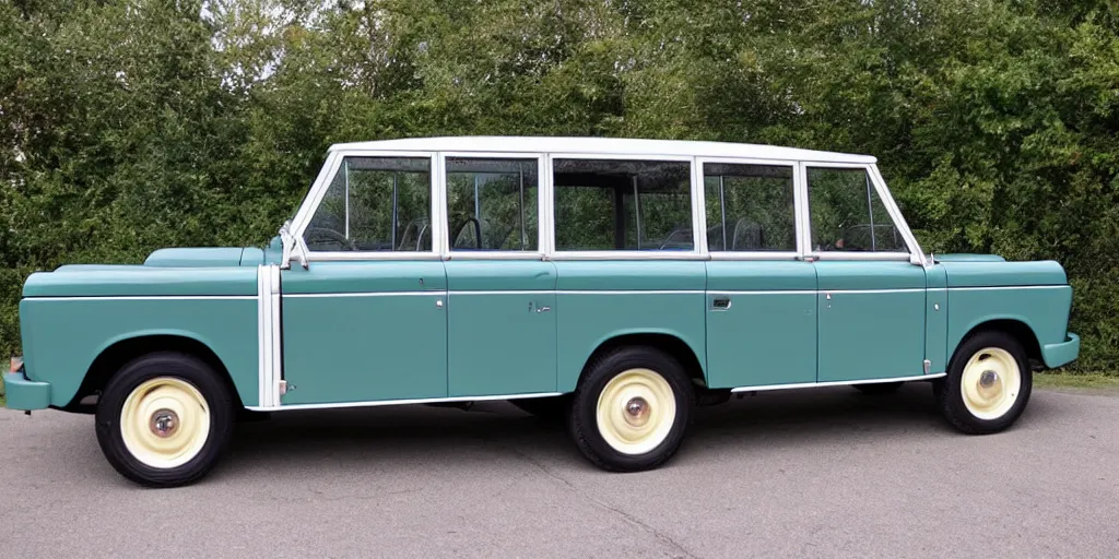 Prompt: 1960s Range Rover