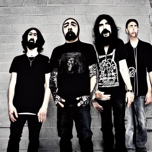 Prompt: system of a down