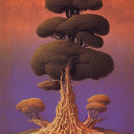 Image similar to 1 9 7 0's hovering psychedlic country height retriever liquor cedar tree copper, by benoit b. mandelbrot and beksinski and albrecht durer, smooth, detailed painting, abstract