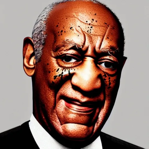 Prompt: bill cosby, trending on artstation