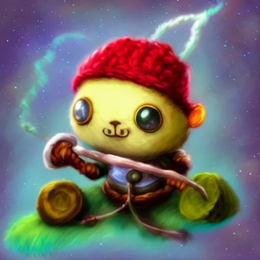 Image similar to yarn teemo