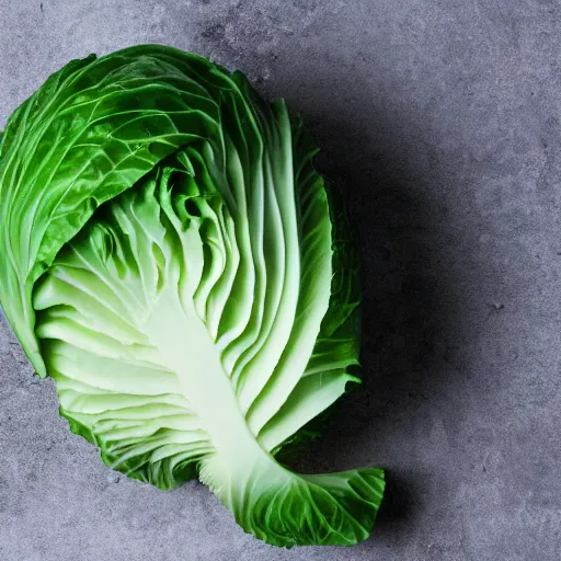 Image similar to cabbage with the face of Dwayne Johnson