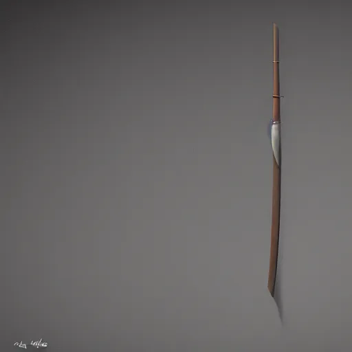 Image similar to longbow made from whispy shadows, digital media, realistic render