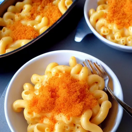 Image similar to sci-fi mac n' cheese.