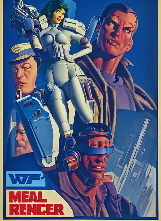 Prompt: american propaganda poster. cyberpunk mech pilot. portrait by jean giraud and anton otto fischer and john philip falter and will eisner and gil elvgren and pixar. realistic proportions. character art. science fiction d & d. tf 2, overwatch, rb 6 s, cyberpunk 2 0 7 7, blade runner 2 0 4 9.