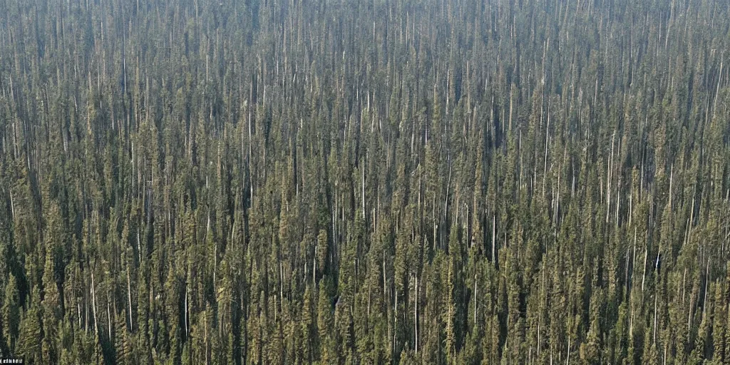 Image similar to photo of a wide clear - cut forest, thick large reedwood tree stumps as far as the eye can see, sad,