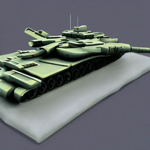 Image similar to futuristic battle tank