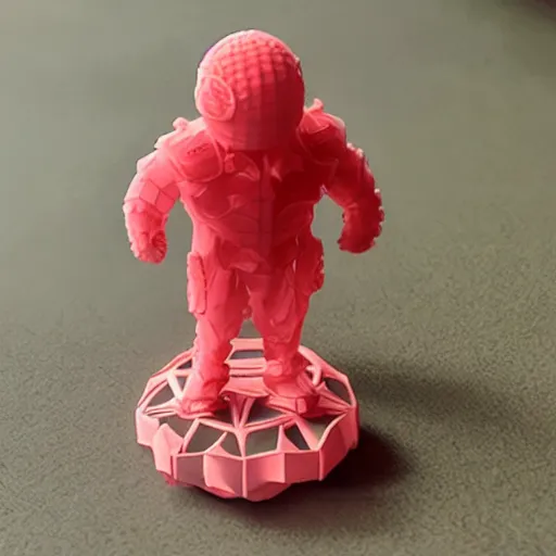 Image similar to photo of a 3 d resin printed toy for adults