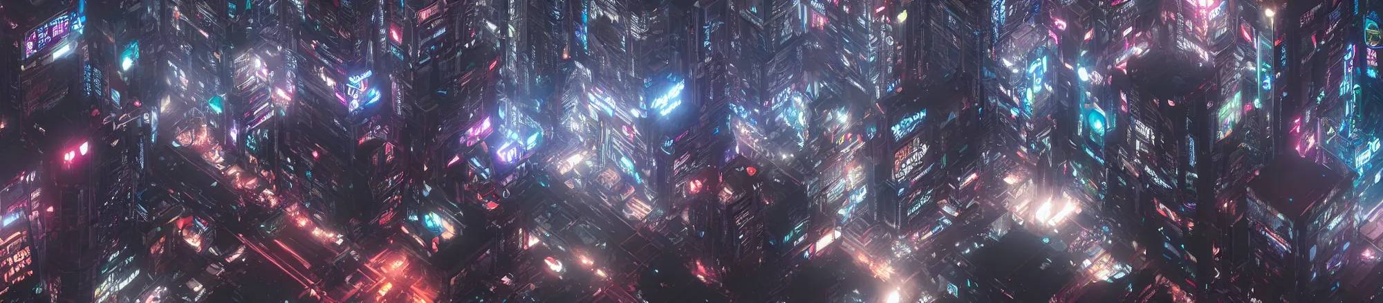 Image similar to A gigantic, sprawling cyberpunk megacity, Tokyo, night, unreal engine, octane render, ray tracing, realistic, highly detailed, cinematic, hyper realism, high detail, synthwave, concept art, award winning, anime